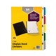 DISPLAY BOOK DIVIDERS MARBIG A4 5TAB