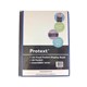 DISPLAY BOOK PROTEXT NP9624 A4 WITH INSERT COVER 40 POCKET BLACK
