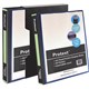 DISPLAY BOOK PROTEXT NP9625 A4 WITH INSERT COVER 60 POCKET  PP BOX BLACK