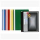 FILE FLAT MARBIG A4 DELUXE GREEN
