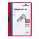 FILE DURABLE DURACLIP 220003 EASYFILE 30 SHEET CAPACITY A4 RED