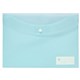 WALLET DOCULOPE MARBIG A4 WITH BUTTON PASTEL BLUE