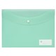 WALLET DOCULOPE MARBIG A4 WITH BUTTON PASTEL GREEN