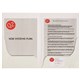 MARBIG PRESENTATION FOLDER 1104108 A4 DOUBLE POCKET GLOSS WHITE PK10