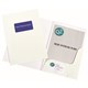PRESENTATION FOLDER 1104408 A4 GLOSS WHITE PK20