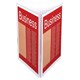 MENUSIGN HOLDER ESSELTE 31728 TRIANGLE A4 CLEAR