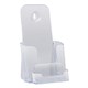 BROCHURE HOLDER ESSELTE 48384 DL SINGLE TIER WITH BUSINESS CARD HOLDER FREE STANDING