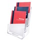 BROCHURE HOLDER DEFLECTO DESKWALL A4 THREE TIER 77301