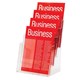 BROCHURE HOLDER ESSELTE A4 FOUR TIER FREE STANDING