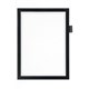 NOTE HOLDER DURABLE 499301 DURAFRAME A4 BLACK