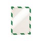 SIGN HOLDER DURABLE 4944131 SECURITY A4 GREENWHITE PK2