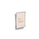 DISPLAY FRAME DURABLE 498323 DURAVIEW WALL DISPLAY A4 SILVER
