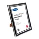 DOCUMENT FRAME CARVEN A4 BLACKSILVER DESKWALL