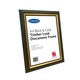 DOCUMENT FRAME CARVEN A4 WOOD FINISH DESKWALL