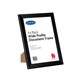 CERTIFICATE FRAME CARVEN 40053 A4 BLACK