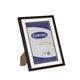 CERTIFICATE FRAME CARVEN 40050 A4 DOUBLE BEVELLED EDGE MAT BLACK