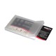 BUSINESS CARD BOX DEFLECTO 700030 SLIMLINE 63X97X10MM 20 CAPACITY CLEAR