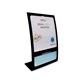 SIGN HOLDER DEFLECTO 2305B ANTIGLARE CURVED A5 BLACK