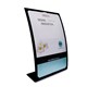 SIGN HOLDER DEFLECTO 2304B ANTIGLARE CURVED A4 BLACK