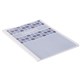 THERMAL COVER 30MM WHITE 100PK