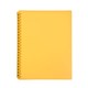DISPLAY BOOK MARBIG A4 REFILLABLE YELLOW