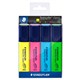 HIGHLIGHTER STAEDTLER TEXTSURFER 364 WP4 CLASSIC WALLET 4