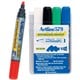MARKER WHITEBOARD ARTLINE 579 CHISEL 4 ASSTD COLOURS