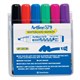 MARKER WHITEBOARD ARTLINE 579 CHISEL 6 ASSTD COLOURS