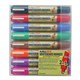 MARKER WHITEBOARD ARTLINE 525T DUAL NIB BULLETCHISEL 8 ASSORTED