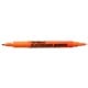 MARKER ARTLINE PROFESSIONAL PERMANENT ELECTRICIANS DUAL NIB BULLET ORANGE