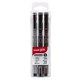 MARKER FINELINER UNI PIN 200 01MM ASSORTED COLOURS WALLET3