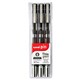 MARKER FINELINER UNI PIN 200 07MM BLACK WALLET3