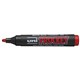 MARKER UNI PROCKEY PERMANENT PM126 CHISEL RED BX12