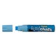 MARKER LIQUID CHALK WET WIPE CHISEL BROAD BLUE