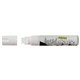 MARKER LIQUID CHALK WET WIPE CHISEL BROAD WHITE