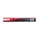 MARKER CHALK UNI PWE5M 25MM BULLET RED