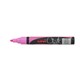 MARKER CHALK UNI PWE5M 25MM BULLET FLUORO PINK