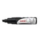 MARKER CHALK UNI PWE8K 8MM CHISEL BLACK
