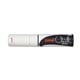 MARKER CHALK UNI PWE8K 8MM CHISEL WHITE