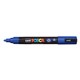MARKER UNI POSCA PAINT PC5MBL 25MM BULLET BLUE