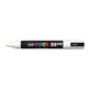 MARKER UNI POSCA PAINT PC5MWH 25MM BULLET WHITE