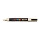 MARKER UNI POSCA PAINT PC5MIVORY 25MM BULLET IVORY