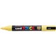 MARKER UNI POSCA PAINT PC5MSTRAWY 25MM BULLET STRAW YELLOW
