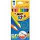 PENCILS COLOURED BIC 829029 KIDS ASSORTED PK12