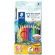 PENCILS WATER COLOUR STAEDTLER NORIS CLUB 144 10NC12 AQUARELL BX12