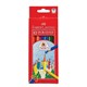 PENCILS COLOURED FABERCASTELL TRIGRIP TRIANGULAR 16115853 ASSTD PK12