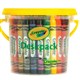 CRAYONS CRAYOLA 52 2048 DESKPACK ASSTD TUB48