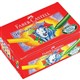 CRAYONS FABERCASTELL CHUBLET 21120044 ASSTD BX96