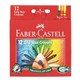 CRAYONS FABERCASTELL TRIANGULAR GRIP 21120093 ASSTD BX12