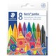 CRAYONS NORIS CLUB 229NC8 JUMBO ASSORTED PK8